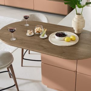 Alternative view of Ballerina Designküche rosa matt