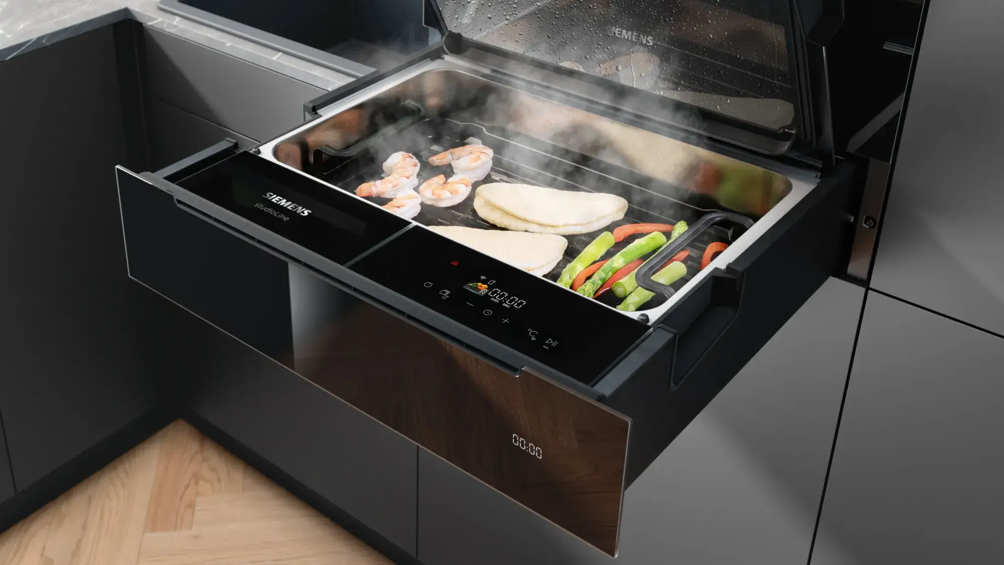 Siemens-Dampfschublade