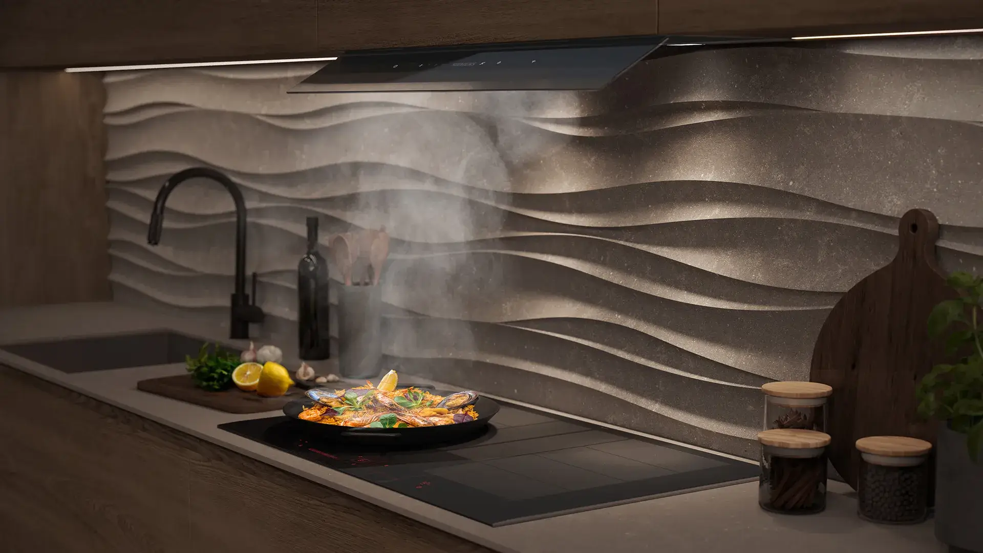 Siemens integrierte Designhaube